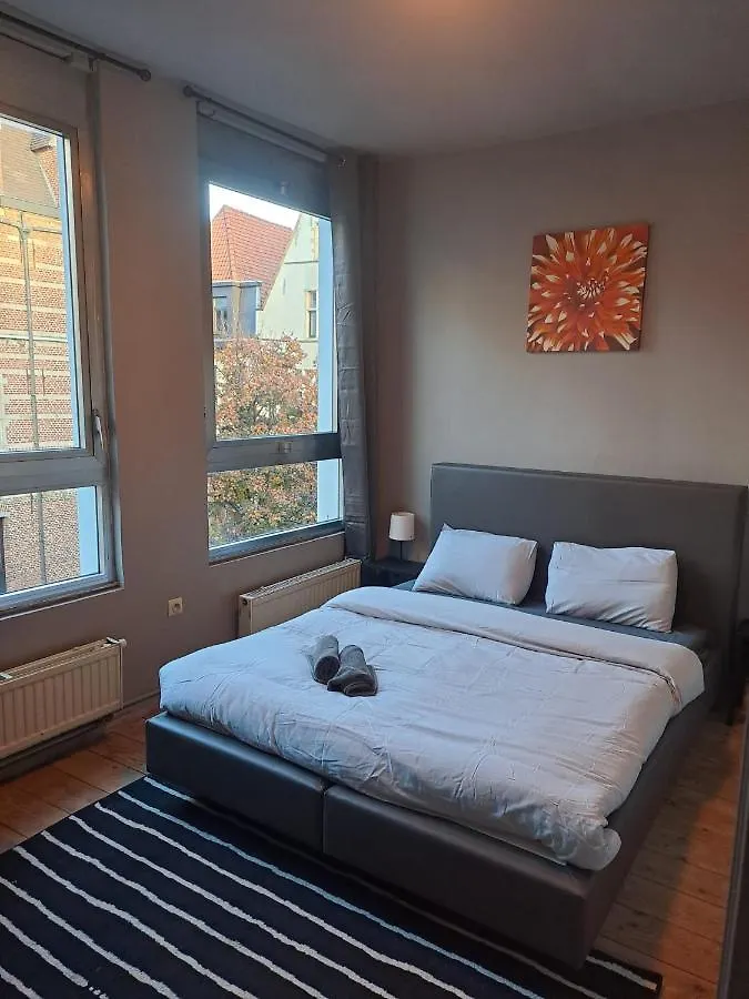 The Green Retromodern Duplex Apartment Antwerp